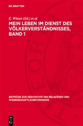 Book cover of Mein Leben im Dienst des Völkerverständnisses, Band 1 by Unknown