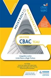 Book cover of Meistroli Mathemateg CBAC TGAU: Sylfaenol (Mastering Mathematics for WJEC GCSE: Foundation Welsh-language edition) by Gareth Cole