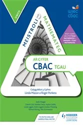 Book cover of Meistroli Mathemateg CBAC TGAU: Uwch (Mastering Mathematics for WJEC GCSE: Higher Welsh-language edition) by Unknown