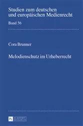 Book cover of Melodienschutz im Urheberrecht by Unknown