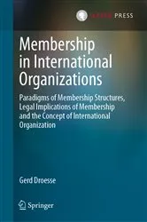 Book cover of Membership in International Organizations by Gerd Droesse