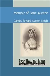 Book cover of Memoir of Jane Austen by James Edward Austen-Leigh