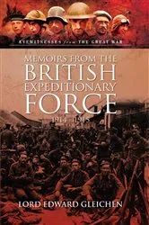 Book cover of Memoirs from the British Expeditionary Force, 1914–1915 by Edward Gleichen
