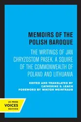 Book cover of Memoirs of the Polish Baroque by Jan Chryzostom Pasek