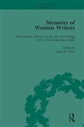 Book cover of Memoirs of Women Writers, Part I, Volume 1 by Anna M Fitzer