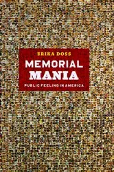 Book cover of Memorial Mania by Erika Doss