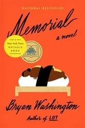 Book cover of Memorial by Bryan Washington