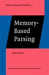 Book cover of Memory-Based Parsing by Sandra Kübler