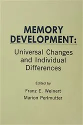 Book cover of Memory Development by Franz E. Weinert