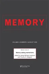 Book cover of Memory Editing Mechanisms by Susan E. Gathercole