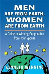 Book cover of Men are from Earth, Women are from Earth by Kenneth Wenning