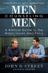 Book cover of Men Counseling Men by John D. Street