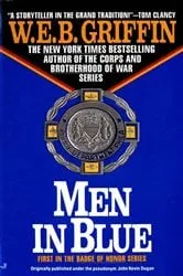 Book cover of Men in Blue by W.E.B. Griffin