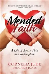 Book cover of Mended Faith by Cornelia Jude
