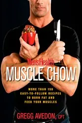 Book cover of Men's Health Muscle Chow by Gregg Avedon