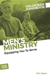 Book cover of Men's Ministry Volunteer Handbook by Eric Jaqua