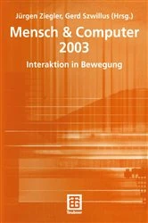 Book cover of Mensch & Computer 2003 by Jürgen Ziegler