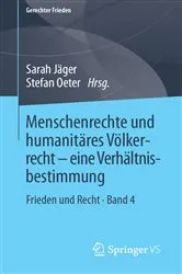 Book cover of Menschenrechte und humanitäres Völkerrecht - eine Verhältnisbestimmung by Sarah Jäger