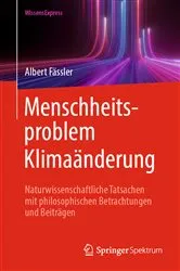 Book cover of Menschheitsproblem Klimaänderung by Albert Fässler