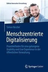 Book cover of Menschzentrierte Digitalisierung by Simon Nestler