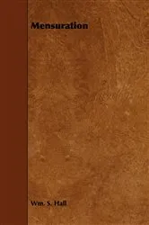 Book cover of Mensuration by Unknown
