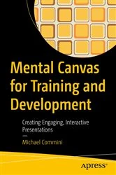 Book cover of Mental Canvas for Training and Development by Michael Commini