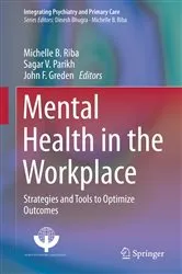 Book cover of Mental Health in the Workplace by Michelle B. Riba