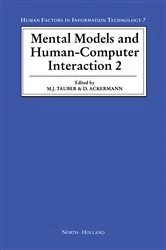 Book cover of Mental Models and Human-Computer Interaction by Martin G. Tauber