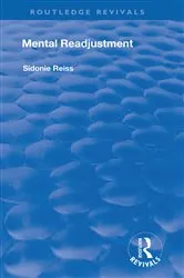 Book cover of Mental Readjustment (1949) by Sidonie Reiss