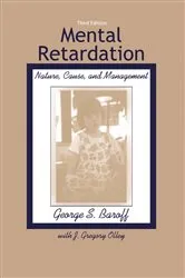 Book cover of Mental Retardation (3rd ed.) by George S. Baroff