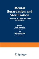 Book cover of Mental Retardation and Sterilization by Ruth Macklin