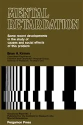 Book cover of Mental Retardation by Brian H. Kirman