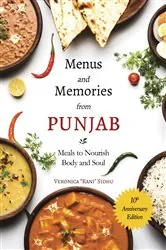 Book cover of Menus and Memories from Punjab by Veronica Sidhu