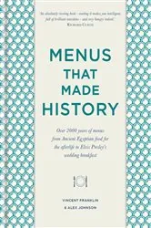 Book cover of Menus that Made History by N/A