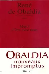 Book cover of Merci d'être avec nous by René de Obaldia