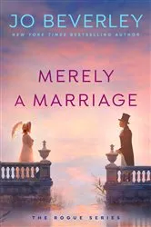 Book cover of Merely a Marriage by Jo Beverley