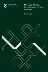 Book cover of Mereological Syntax by David Adger