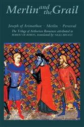 Book cover of Merlin and the Grail by Robert de Boron