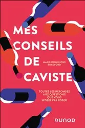 Book cover of Mes conseils de caviste by Marie-Dominique Bradford