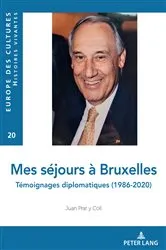 Book cover of Mes séjours à Bruxelles by Unknown