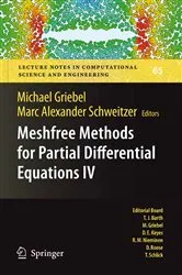 Book cover of Meshfree Methods for Partial Differential Equations IV by Michael Griebel
