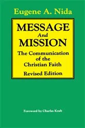 Book cover of Message and Mission (Revised Edition) by Eugene A. Nida