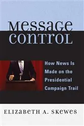 Book cover of Message Control by Elizabeth A. Skewes