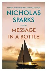 Book cover of Message in a Bottle by Nicholas Sparks