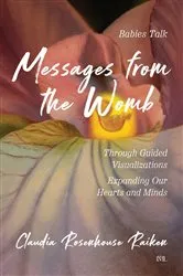 Book cover of Messages from the Womb by Claudia Rosenhouse-Raiken