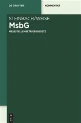 Book cover of Messstellenbetriebsgesetz by Unknown
