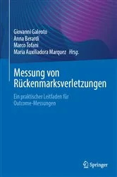 Book cover of Messung von Rückenmarksverletzungen by Giovanni Galeoto