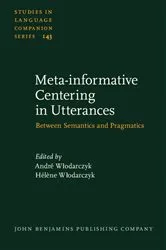 Book cover of Meta-informative Centering in Utterances by André Włodarczyk