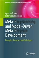 Book cover of Meta-Programming and Model-Driven Meta-Program Development by Vytautas Štuikys
