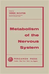 Book cover of Metabolism of the Nervous System by Derek Richter